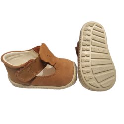   201 Maus Z6 camel ( Őzbarna )   első lépés  könnyített talpú tanuló szandálcipő fiús  méret 16  