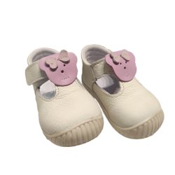   Z6 fehér rózsaszín  maci díszítésű    első lépés  könnyített talpú tanuló szandálcipő lány  méret 19, 18 , 17, 16