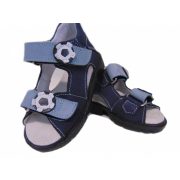 Szupinált szandál   Sz2 2x kék  rugalmas talpú fiú 19, 20,21,22,23,24, 25, 26 ,27, 28 