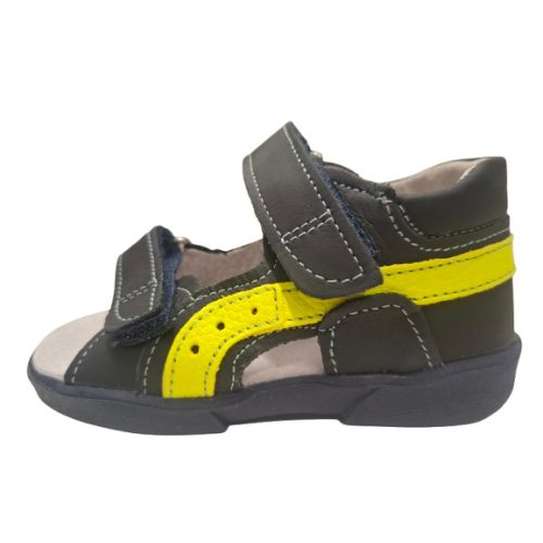 Normál forma talpas  Maus K3 2x kék neon zöld     2 tépőzáras fiú  szandál  méret 20,