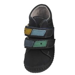   Maus Z20 kocka s kék  normál talpas szélesebb lábra bőr bélés 