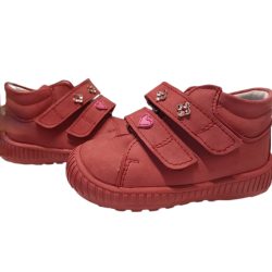    Maus Z20 sötét róusa cica  díszítéssel  pánt normál talpas szélesebb lábra bőr bélés 