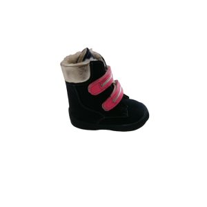 Szupinált szőrmés bakancs   s. kék pink ezüst   méret 23,  24