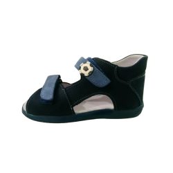 Maus szupinált fiú szandál, 2xkék  métet 35 