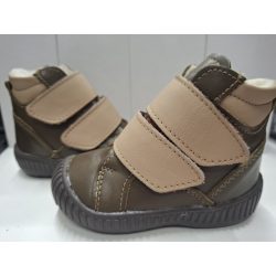   Z23  keki - bézs  box szőrmés  fiú   bakancs  , méret 19, 26, 