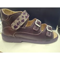   maus  szupinált szandál  Sz4  lila virágos  lány  méret  31